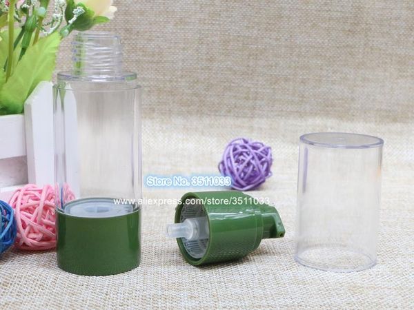 storage bottles & jars 30ml 50ml small green clear airless bottle cosmetic lotion pump container plastic emulsion empty refillable
storage bottles & jars 30ml 50ml small green clear airless bottle cosmetic lotion pump container plastic emulsion empty refillable