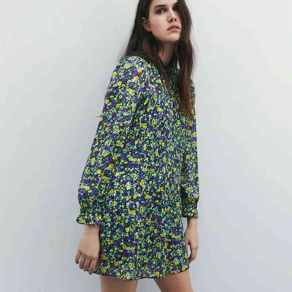 za summer women dress floral printed loose flare sleeve office lady party vestido elegant o-neck girls causal outfits 210422, Black;gray
za summer women dress floral printed loose flare sleeve office lady party vestido elegant o-neck girls causal outfits 210422, Black;gray
