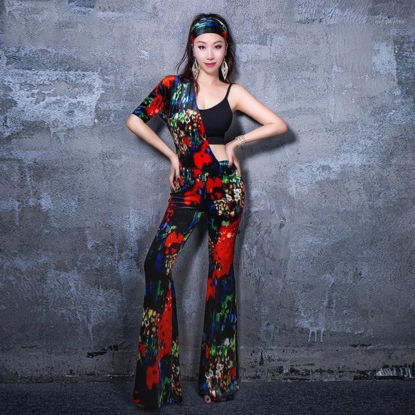 stage wear style belly dance women's jumpsuit velvet fabric fashion suit oriental performance, Black;red
stage wear style belly dance women's jumpsuit velvet fabric fashion suit oriental performance, Black;red