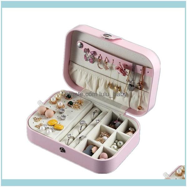 jewelry packaging & display jewelryjewelry pouches bags travel portable box earring ring necklace lipstick storage drop delivery 2021 4yqa3, Pink;blue
jewelry packaging & display jewelryjewelry pouches bags travel portable box earring ring necklace lipstick storage drop delivery 2021 4yqa3, Pink;blue