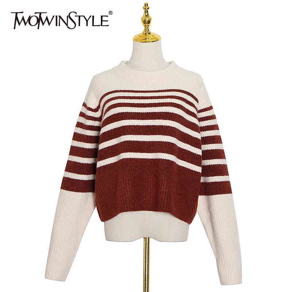 korean striped sweater for women o neck long sleeve casual knitting pullovers female fashion clothing style 210524, White;black
korean striped sweater for women o neck long sleeve casual knitting pullovers female fashion clothing style 210524, White;black