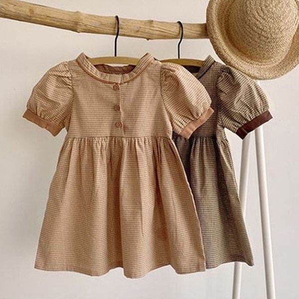 summer baby girls short sleeve grid dresses kids baby girl princess dress clothing kids casual girls dress, Blue
summer baby girls short sleeve grid dresses kids baby girl princess dress clothing kids casual girls dress, Blue