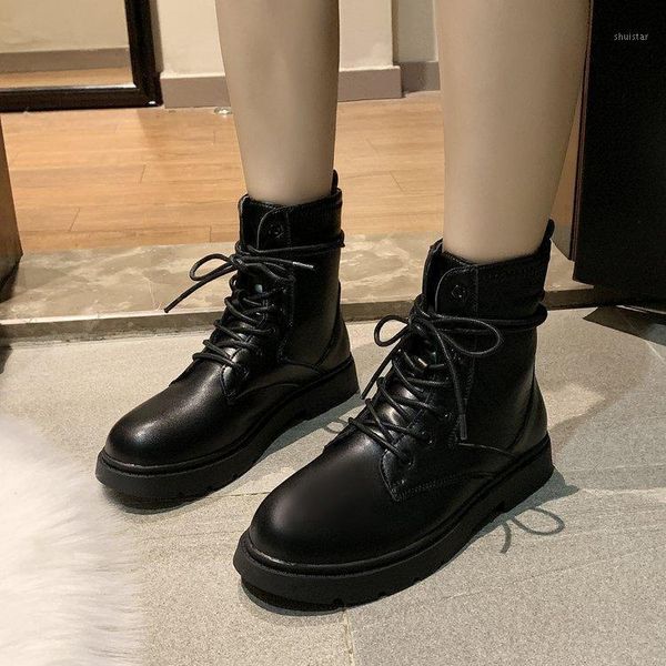boots women's 2021 autumn and winter british style wild square heel short lace-up motorcycle1, Black
boots women's 2021 autumn and winter british style wild square heel short lace-up motorcycle1, Black