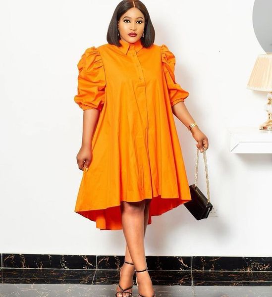 dress women's dresses loose button up half sleeve solid puff length plus size casual fashion elegant office ladies 451u, Black;gray
dress women's dresses loose button up half sleeve solid puff length plus size casual fashion elegant office ladies 451u, Black;gray