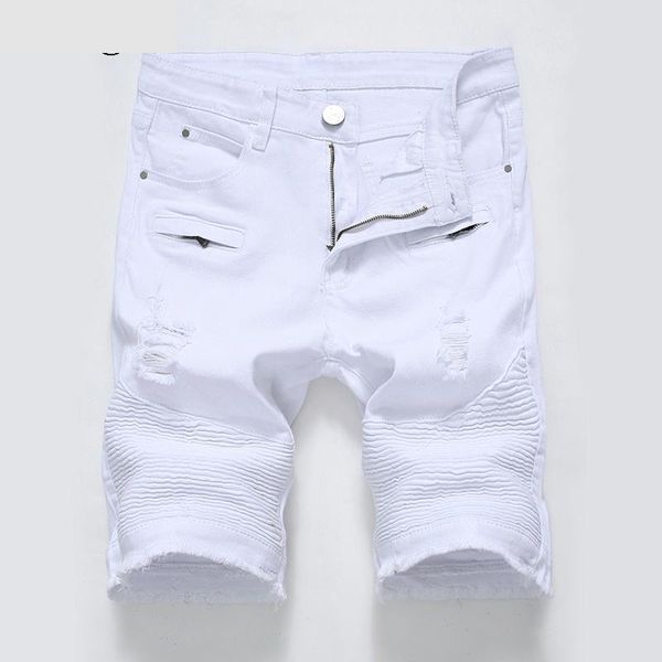 men's jeans mens denim shorts slim regular casual knee length short hole for men summer spring pants man, Blue
men's jeans mens denim shorts slim regular casual knee length short hole for men summer spring pants man, Blue