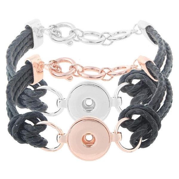 charm bracelets jaynalee leather ginger snaps bracelet jewerly fit 18-20mm for women gifts gjb1003, Golden;silver
charm bracelets jaynalee leather ginger snaps bracelet jewerly fit 18-20mm for women gifts gjb1003, Golden;silver