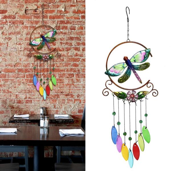 decorative objects & figurines 1pc chic creative wind chime dragonfly design home decoration
decorative objects & figurines 1pc chic creative wind chime dragonfly design home decoration