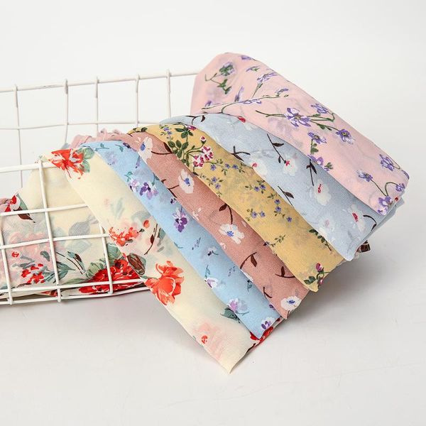 scarves arrival print chiffon scarf floral hijab summer headscarf women bandana long shawl large size muslim 180*70cm, Blue;gray
scarves arrival print chiffon scarf floral hijab summer headscarf women bandana long shawl large size muslim 180*70cm, Blue;gray
