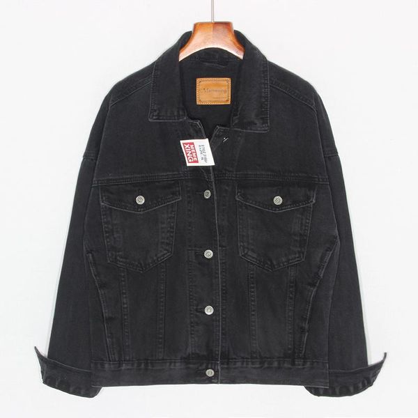women's jackets spring plus size vintage black washed denim jacket casual coat kobieta kurtka jeans female streetwear basic, Black;brown
women's jackets spring plus size vintage black washed denim jacket casual coat kobieta kurtka jeans female streetwear basic, Black;brown