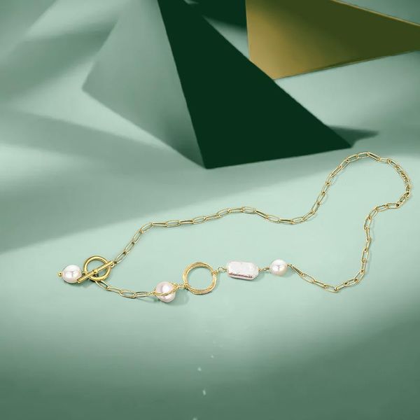 chokers fashion jewelry luxury white freshwater necklace elegant pearl pendant prom party for women, Golden;silver
chokers fashion jewelry luxury white freshwater necklace elegant pearl pendant prom party for women, Golden;silver