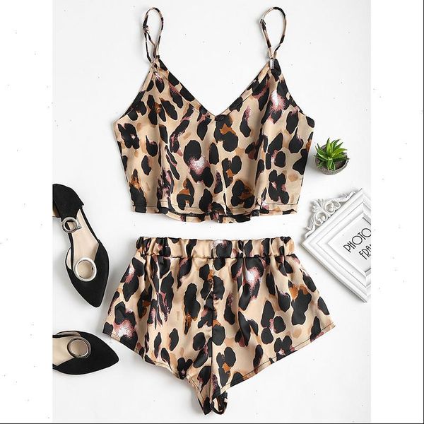satin leopard pajamas set sleeveless womens sleepwears crop shorts pyjama femme lingerie sleepwear night suit cute dessous, Black;red
satin leopard pajamas set sleeveless womens sleepwears crop shorts pyjama femme lingerie sleepwear night suit cute dessous, Black;red
