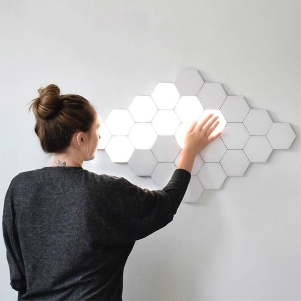 touch-sensitive led wall light white creative modern hexagon combination lamp for living bedroom bedside exhibition hall
touch-sensitive led wall light white creative modern hexagon combination lamp for living bedroom bedside exhibition hall