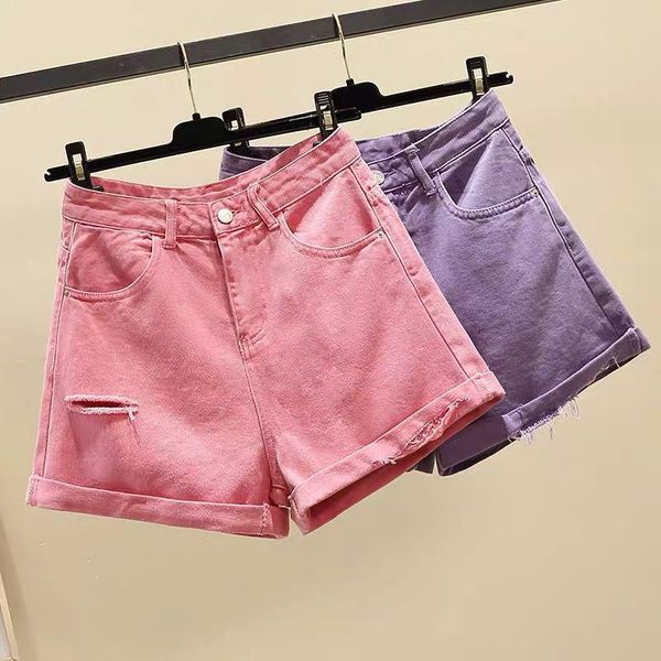 women 2021 summer fashion high waist denim shorts female casual loose ladies plus size wide leg jeans y249 women's, White;black
women 2021 summer fashion high waist denim shorts female casual loose ladies plus size wide leg jeans y249 women's, White;black