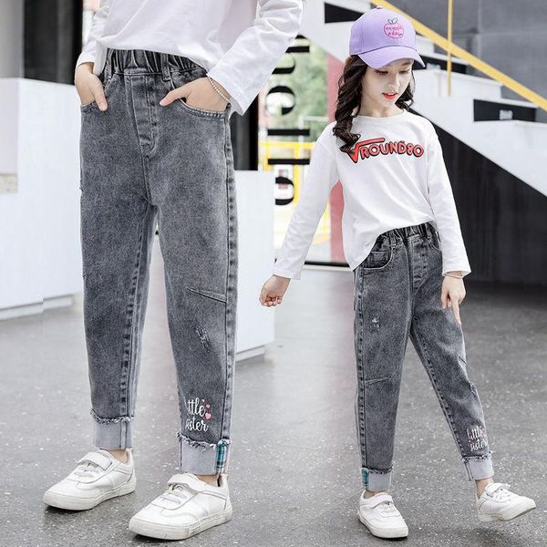summer autumn teenager girls casual loose hole denim pants kids fashion heart printing jeans children's clothing a124, Blue
summer autumn teenager girls casual loose hole denim pants kids fashion heart printing jeans children's clothing a124, Blue