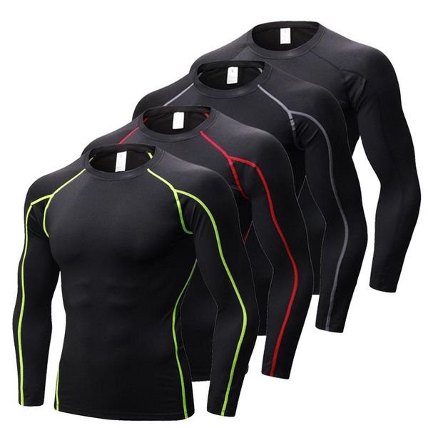 running jerseys mens long sleeve tights sports quick dry rashgard t-shirt compression under base layer fitness shirt gym t, Black;blue
running jerseys mens long sleeve tights sports quick dry rashgard t-shirt compression under base layer fitness shirt gym t, Black;blue