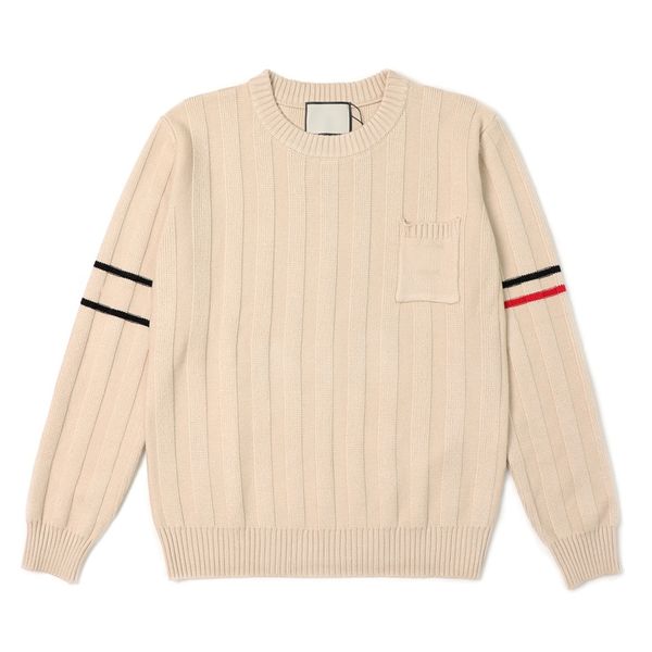 designed sweatshirt beige knitted sweater mens womens pullover vertical stripe sweaters autumn winter gentle soft m-2xl 14761, Black
designed sweatshirt beige knitted sweater mens womens pullover vertical stripe sweaters autumn winter gentle soft m-2xl 14761, Black
