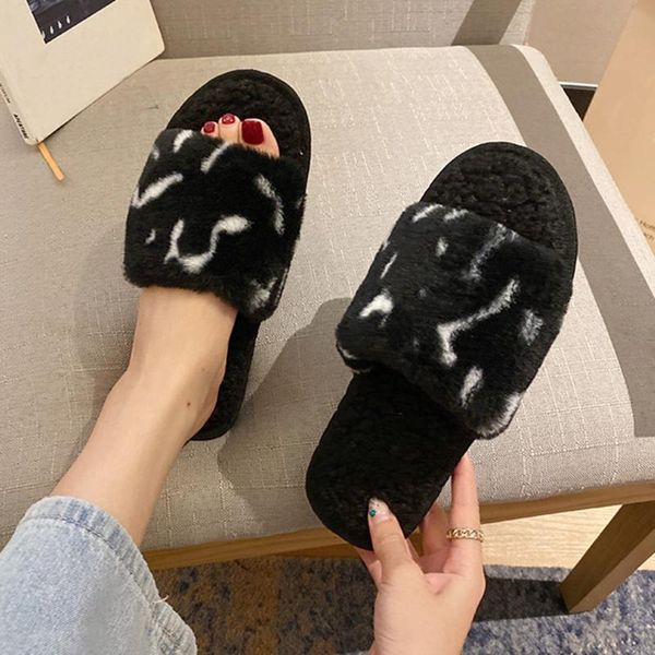 slippers printing women's indoor leisure winter warm flat flip flops open toes casual flock non-slip slides shoes comfortable, Black
slippers printing women's indoor leisure winter warm flat flip flops open toes casual flock non-slip slides shoes comfortable, Black
