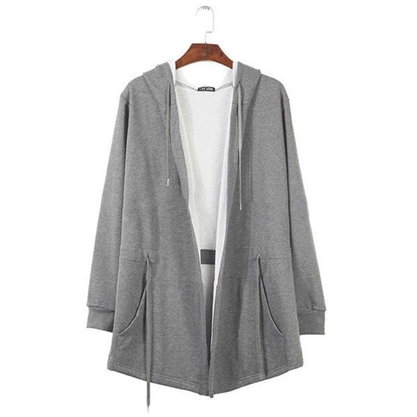 men's jacket spring and autumn mid-length hooded sweater long cardigan jackets, Black;brown
men's jacket spring and autumn mid-length hooded sweater long cardigan jackets, Black;brown