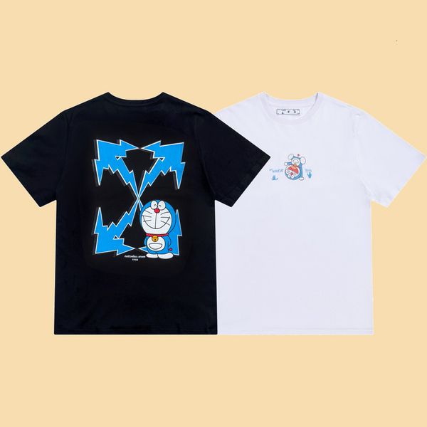 correct version of of2021ss doraemon white limited stereo arrstyle short sleeve t-shirt men's and women's round neck cotton, White;black
correct version of of2021ss doraemon white limited stereo arrstyle short sleeve t-shirt men's and women's round neck cotton, White;black