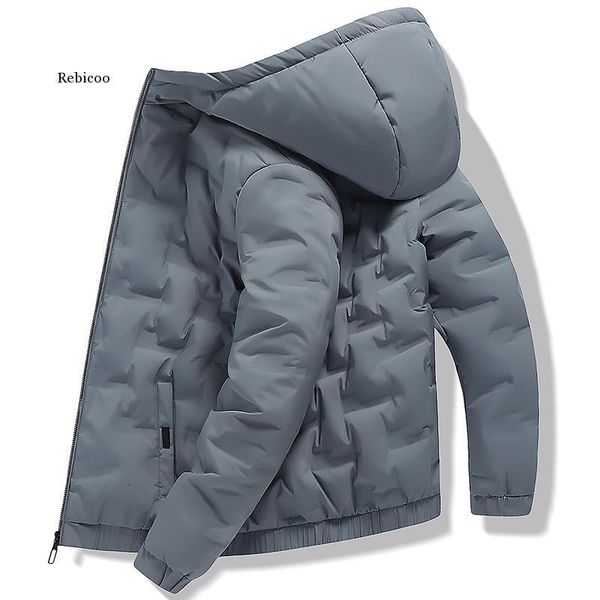 hooded down jacket men winter 's white duck coat casual thick warm overcoat parkas streetwear, Black
hooded down jacket men winter 's white duck coat casual thick warm overcoat parkas streetwear, Black
