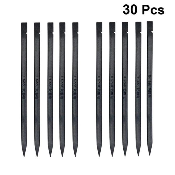 cell phone repairing tools 30pcs anti-static disassemble rods spudger pry bar repair for tablet pc lcd screen disassembly (black)
cell phone repairing tools 30pcs anti-static disassemble rods spudger pry bar repair for tablet pc lcd screen disassembly (black)