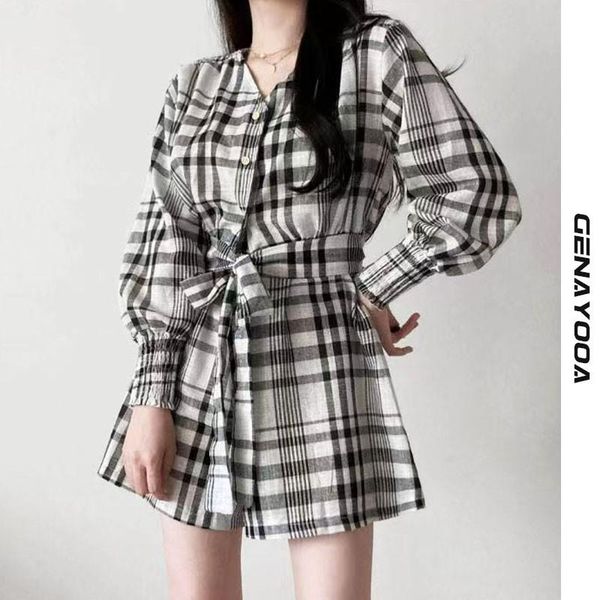 women's tracksuits genayooa long sleeve plaid v-neck two pieces set tracksuit women and high waisted mini shorts korean 2 suit 2021, Gray
women's tracksuits genayooa long sleeve plaid v-neck two pieces set tracksuit women and high waisted mini shorts korean 2 suit 2021, Gray