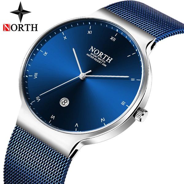 wristwatches north fashion mens watches ultra thin quartz watch for men mesh strap waterproof sport relogio masculino, Slivery;brown
wristwatches north fashion mens watches ultra thin quartz watch for men mesh strap waterproof sport relogio masculino, Slivery;brown