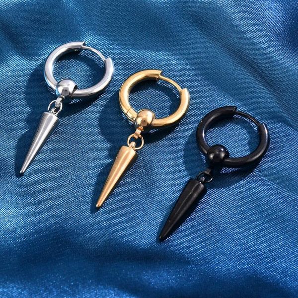 hoop & huggie drop earrings unusual earings women men's stainless steel black/silver color cross gothic punk cool jewelry, Golden;silver
hoop & huggie drop earrings unusual earings women men's stainless steel black/silver color cross gothic punk cool jewelry, Golden;silver