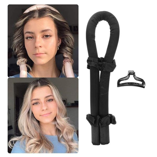 hair straighteners 1 set creative sponge curl stick heat roller home salon beauty supply, Black
hair straighteners 1 set creative sponge curl stick heat roller home salon beauty supply, Black