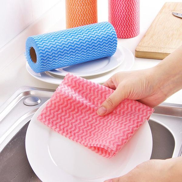 cleaning cloths 'the ' disposable towels kitchen dishes non woven wipe washing-reusable 1roll 889
cleaning cloths 'the ' disposable towels kitchen dishes non woven wipe washing-reusable 1roll 889