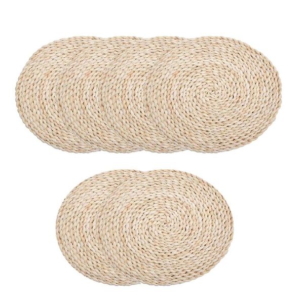 mats & pads round corn straw placemats,natural grass braided for tea coffee table advantages, heat insulation pads,6 pack,14 inch-abux
mats & pads round corn straw placemats,natural grass braided for tea coffee table advantages, heat insulation pads,6 pack,14 inch-abux