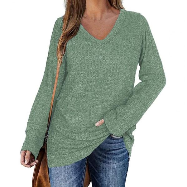 women's blouses & shirts women v-neck long sleeve knitted autumn winter invisible stripes bouse streetwear blusa feminina, White
women's blouses & shirts women v-neck long sleeve knitted autumn winter invisible stripes bouse streetwear blusa feminina, White