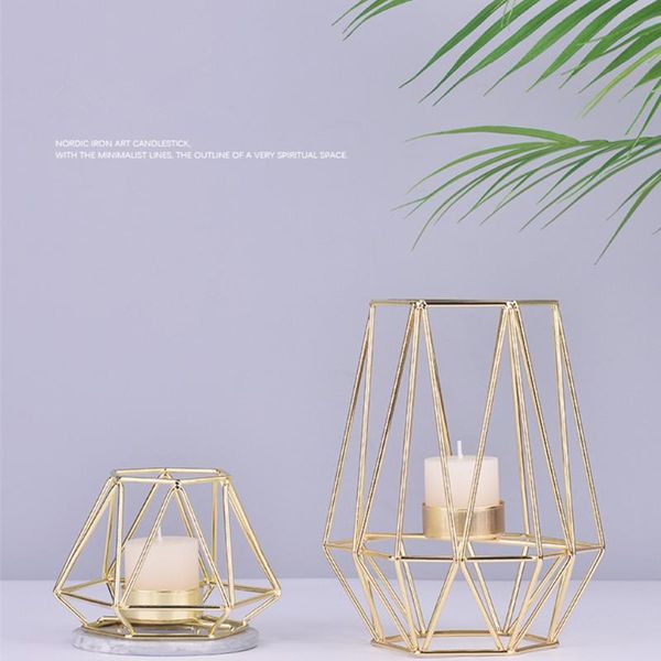 candle holders nordic style wrought iron geometric holder fit for candlestick decoration ornament props
candle holders nordic style wrought iron geometric holder fit for candlestick decoration ornament props