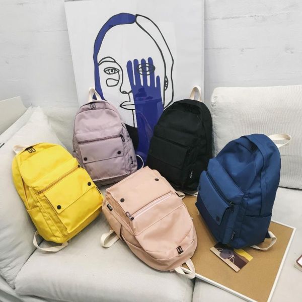 backpack japanese version of antique softback shoulder simple neutral leisure fashion waterproof below 20 litres school
backpack japanese version of antique softback shoulder simple neutral leisure fashion waterproof below 20 litres school