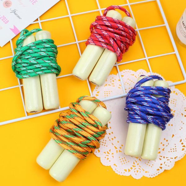 jump ropes safety rope skipping toy children beginner boys and girls wooden handle cotton environmental protection
jump ropes safety rope skipping toy children beginner boys and girls wooden handle cotton environmental protection