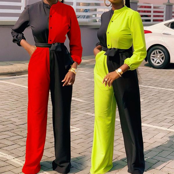 women's jumpsuits & rompers women sets fashion clothing lady ny casual contrast color club wear patchwork matching u0rs, Black;white
women's jumpsuits & rompers women sets fashion clothing lady ny casual contrast color club wear patchwork matching u0rs, Black;white