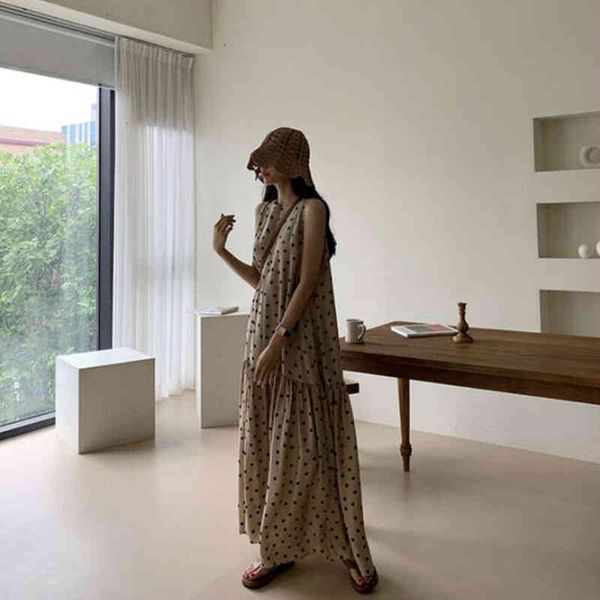 casual dresses colorfaith women's summer sleeveless oversized polka dot korean elegant vintage chic lady long dr2456 s0ed, Black;gray
casual dresses colorfaith women's summer sleeveless oversized polka dot korean elegant vintage chic lady long dr2456 s0ed, Black;gray