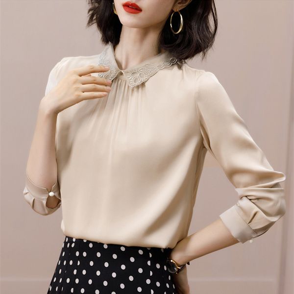 women's blouses & shirts -3xl plus size lamtrip cream imitation silk embroidery suowers emroidery long sleeve shirt blouse korean, White
women's blouses & shirts -3xl plus size lamtrip cream imitation silk embroidery suowers emroidery long sleeve shirt blouse korean, White