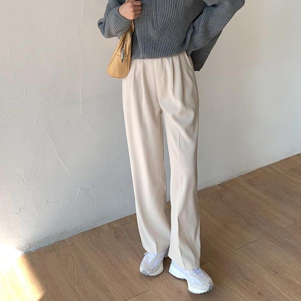 loose straight long pants women casual streetwear thicken warm high waist trousers chic korean style female bottom women's & capris, Black;white
loose straight long pants women casual streetwear thicken warm high waist trousers chic korean style female bottom women's & capris, Black;white