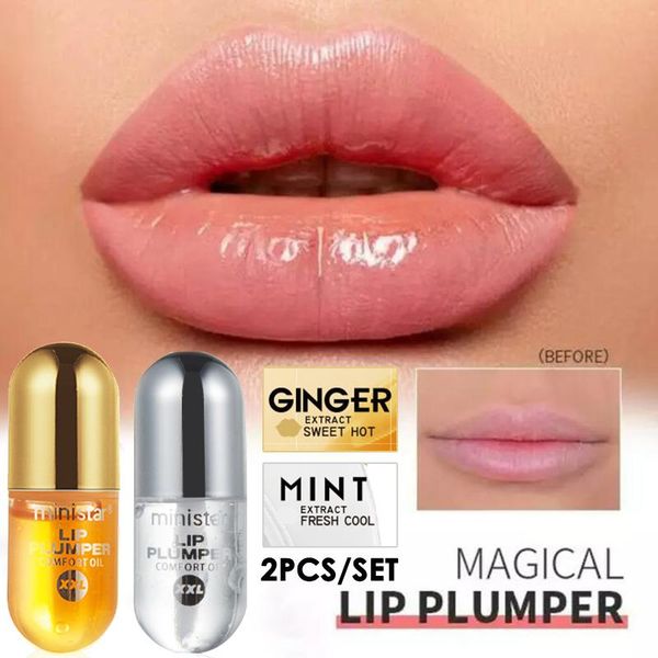 lip gloss 2pcs/set day & night plumping plumper enhancer repairing reduce fine lines lips care serum essence oil
lip gloss 2pcs/set day & night plumping plumper enhancer repairing reduce fine lines lips care serum essence oil
