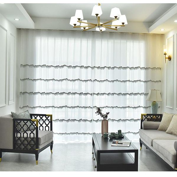 curtain & drapes chinese simple mountain embroidered tulle curtains for living room window transparent sheer bedroom study custom
curtain & drapes chinese simple mountain embroidered tulle curtains for living room window transparent sheer bedroom study custom