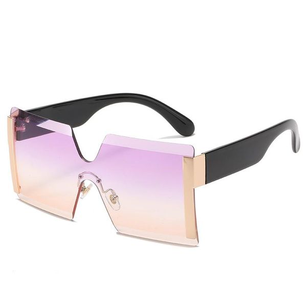 one-piece oversized sunglasses women fashion rimless big frame sun glasses steampunk square eyewear classic vintage ladies shade, White;black
one-piece oversized sunglasses women fashion rimless big frame sun glasses steampunk square eyewear classic vintage ladies shade, White;black