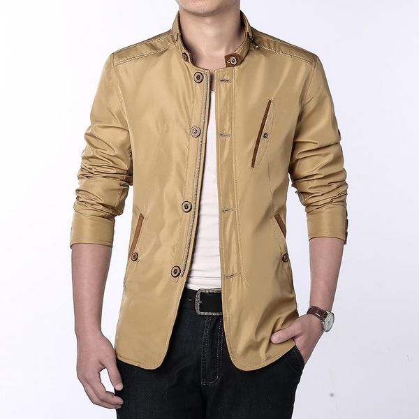 men's jackets 2021 spring autumn man coats plus size slim pocket buttons vintage cozy business outdoor simple all-match fashion casual, Black;brown
men's jackets 2021 spring autumn man coats plus size slim pocket buttons vintage cozy business outdoor simple all-match fashion casual, Black;brown