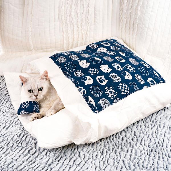 cat beds & furniture bed house soft cushion small cats nest winter warm sleeping pet mat supplies with pillow
cat beds & furniture bed house soft cushion small cats nest winter warm sleeping pet mat supplies with pillow