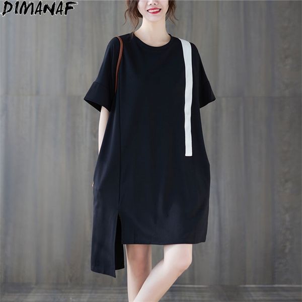 plus size women t-shirt show thin cotton sleeve patchwork o-neck shirt loose summer style black elegant tees 210531, White
plus size women t-shirt show thin cotton sleeve patchwork o-neck shirt loose summer style black elegant tees 210531, White
