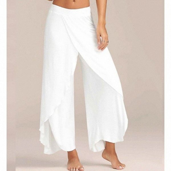 women's sporty basic culottes wide leg chinos layered split ruffle capris pants gym yoga stretchy solid colored mid waist loose white b, Black;white
women's sporty basic culottes wide leg chinos layered split ruffle capris pants gym yoga stretchy solid colored mid waist loose white b, Black;white