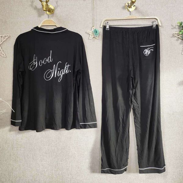 women's sleepwear black pajamas modal cool 2piece/set female pyjama big size pjs home casual fashion clothes rdai, Black;red
women's sleepwear black pajamas modal cool 2piece/set female pyjama big size pjs home casual fashion clothes rdai, Black;red