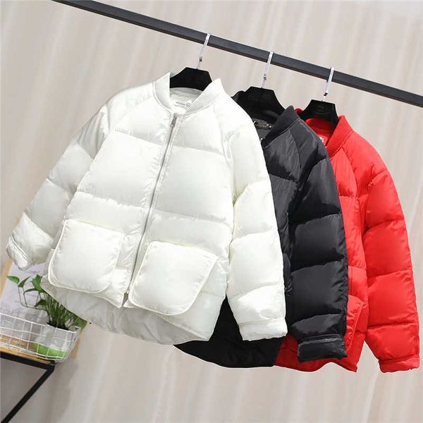 autumn winter jacket women coat fashion female stand down parkas warm casual plus size clothing 210601, Black
autumn winter jacket women coat fashion female stand down parkas warm casual plus size clothing 210601, Black