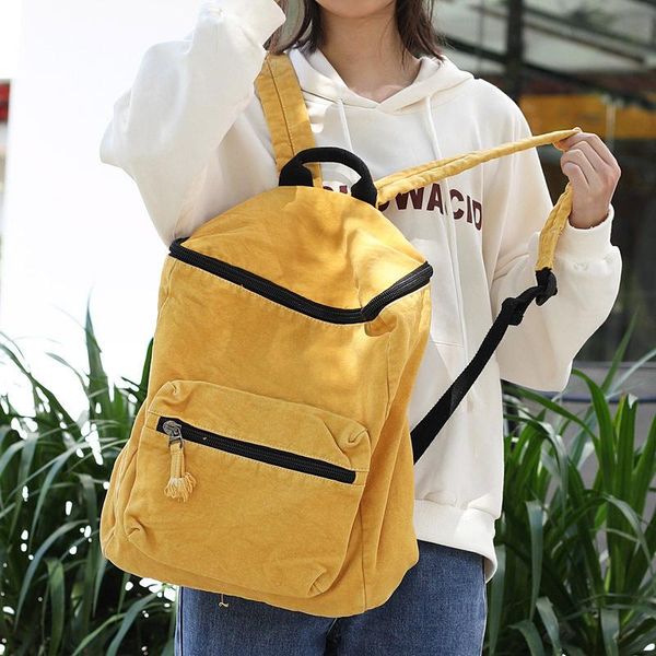 backpack korean version of simple literary rucksack casual retro wash old school bag student
backpack korean version of simple literary rucksack casual retro wash old school bag student