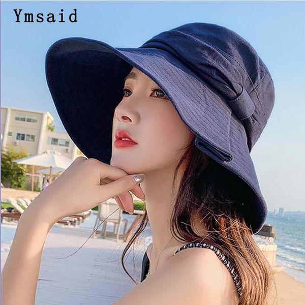 women flat cap folding fishing hat summer cotton sun hats for female wide brim and breathable bucket youth fashion caps, Blue;gray
women flat cap folding fishing hat summer cotton sun hats for female wide brim and breathable bucket youth fashion caps, Blue;gray